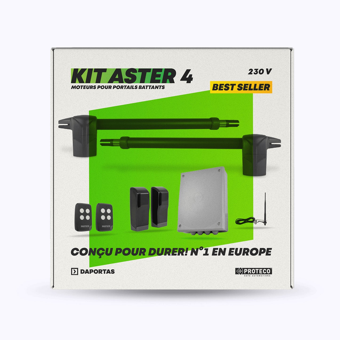 ASTER 4 Proteco Motorisation De Portail à Deux Battants