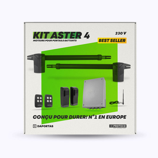 ASTER 4 Proteco Motorisation De Portail à Deux Battants