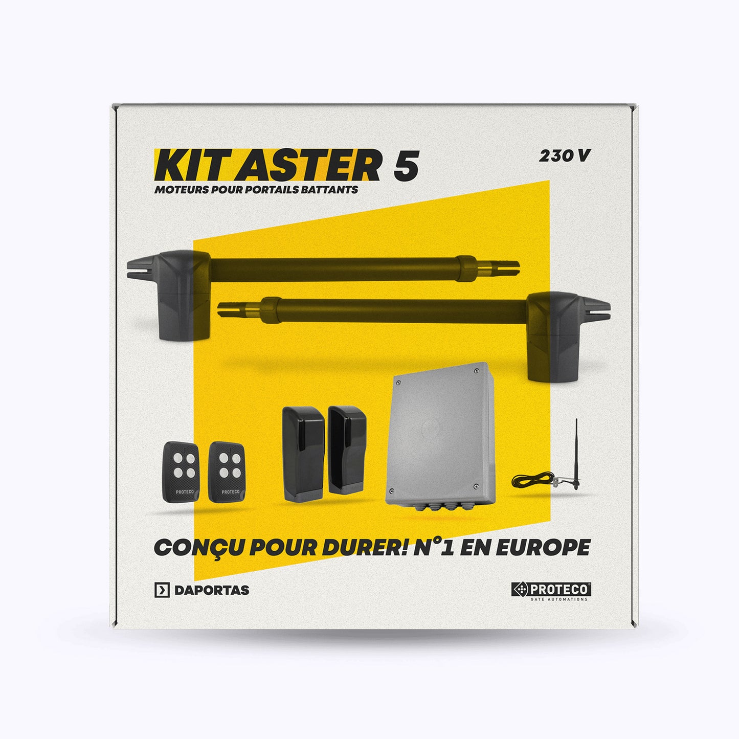 ASTER 5 Proteco Motorisation De Portail à Deux Battants