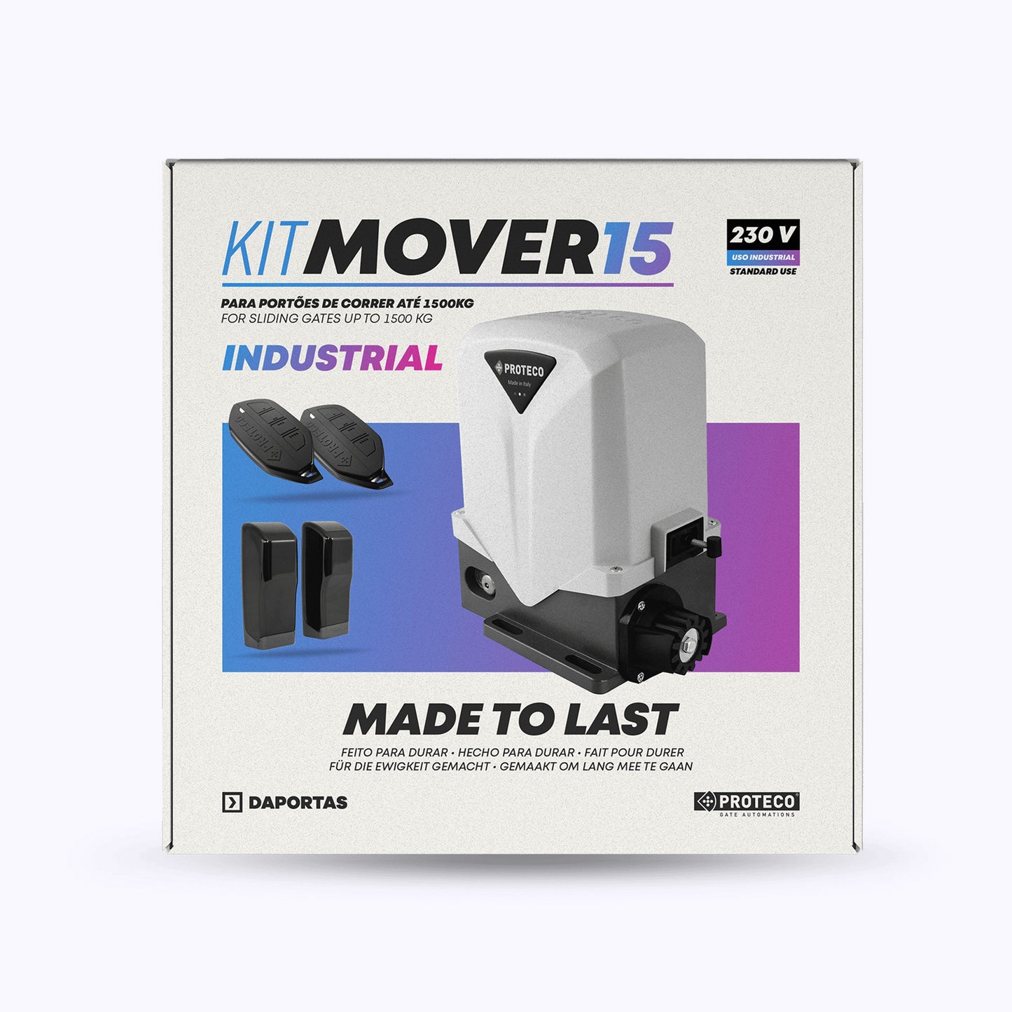 MOVER 15 Proteco Motorisation De Portail Coulissant