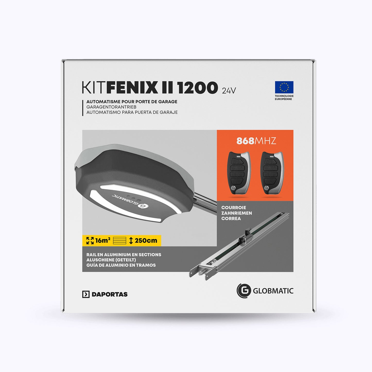 FENIX II 1200 Globmatic Motorisation De Portail Sectionnelle