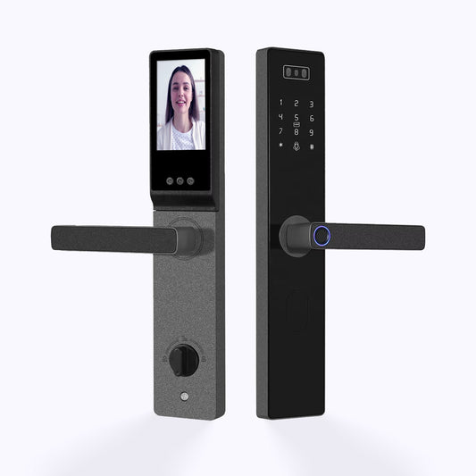 Serrure Intelligente M1 Face ID – Accès multiple et domotique maison TECHY.