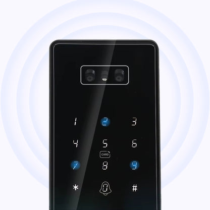 Caméra UHD et Face ID – Sécurité avancée pour la serrure intelligente M1 TECHY.