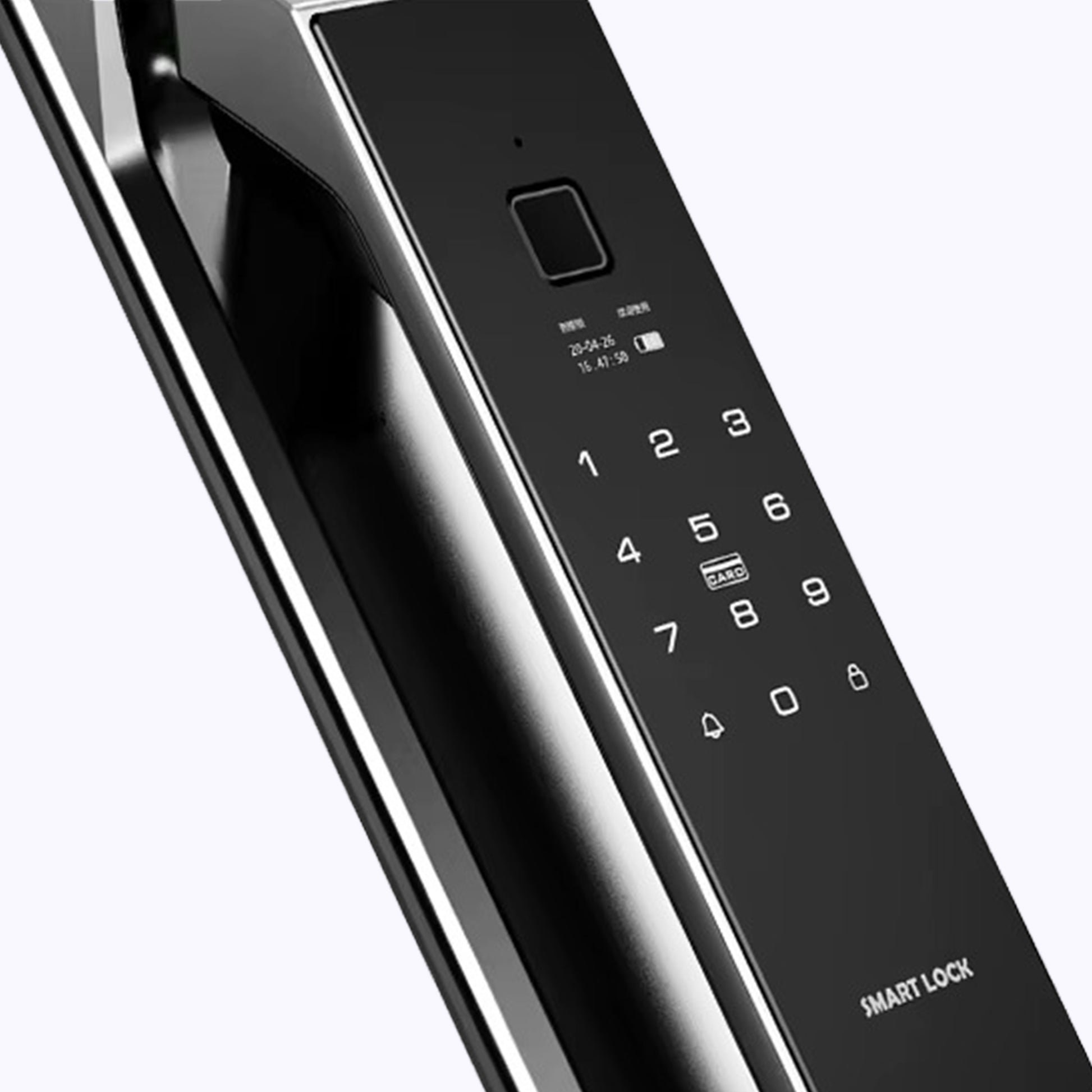 Serrure intelligente TECHY compatible domotique maison, Google Home et Amazon Alexa pour contrôle à distance.