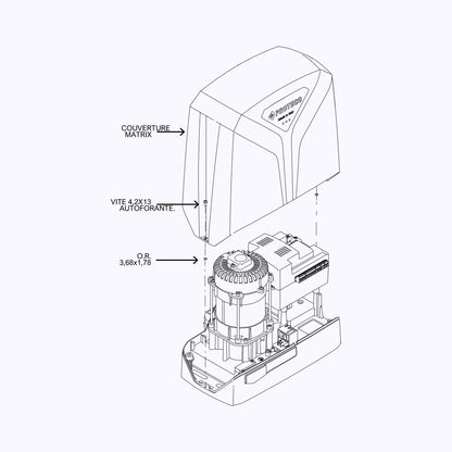 MATRIX 25 Proteco Motorisation De Portail Coulissant